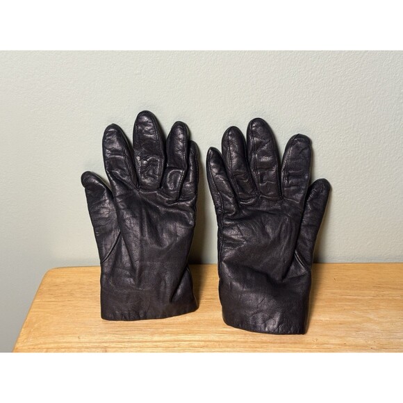 Thinsulate Leather Gloves Women Size L -Black,  Soft, Lined, Insulation 40 Gram - Picture 1 of 4